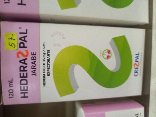 HEDERASPAL  JARABE X 120 ML(CRESPAL)