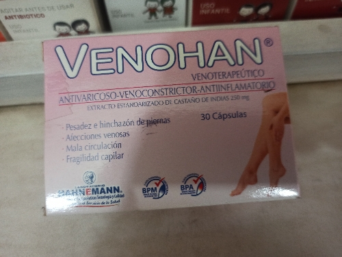 VENOHAN CAPSULAS(HAHNEMANN)