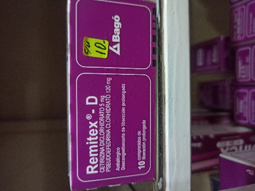 REMITEX-D COMPRIMIDO(BAGO)
