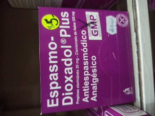 ESPASMO DIOXADOL PLUS COMPRIMIDO(BAGO)