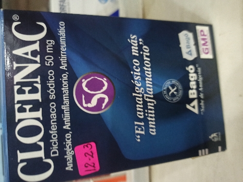CLOFENAC DICLOFENACO 50 MG(BAGO)