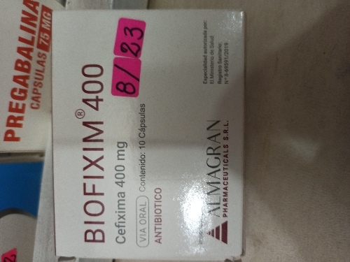 BIOFIXIM 400 CAPSULA(ALMAGRAN)