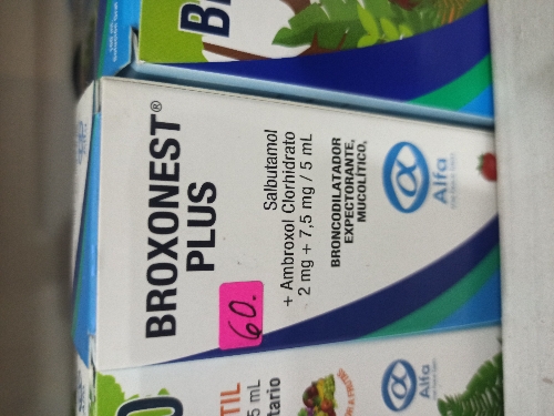 BROXONEST PLUS JARABE X 120 ML