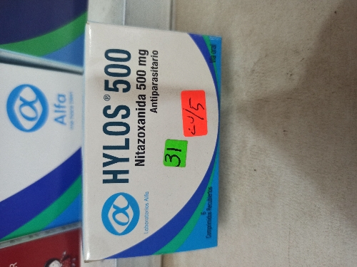 HYLOS 500MG NITAZOXANIDA