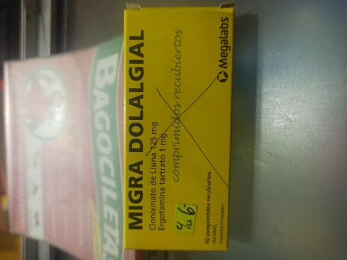 MIGRA DOLALGIAL COMPRIMIDO