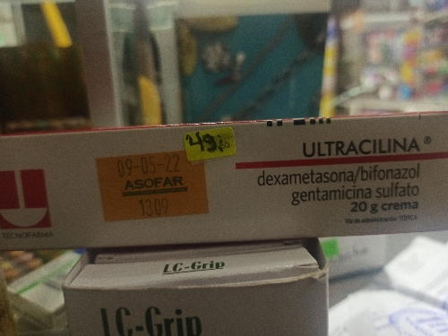 ULTRACILINA CREMA TOPICA X20 GR