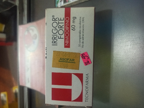 IRRIGOR FORTE NIMODIPINO 60 MG