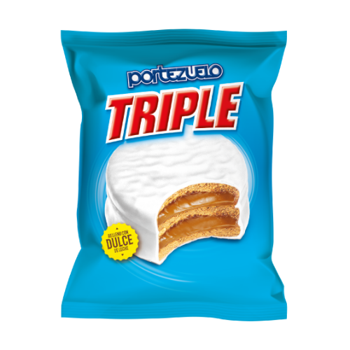 Alfajor Portezuelo Triple Nieve