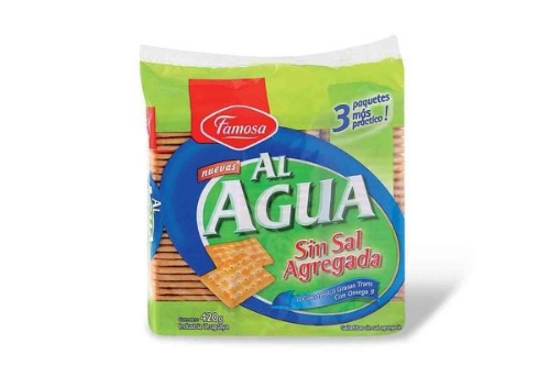 Galletas Famosa sin sal