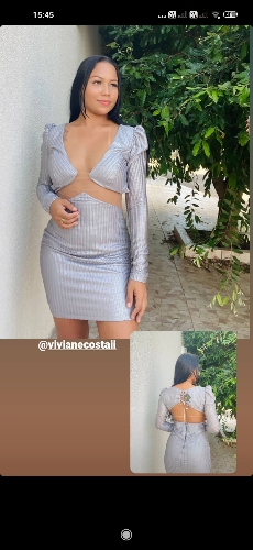 Vestido cinza