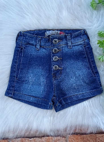 Short botoes escuro 34