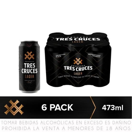 Tres cruces lata 473ml