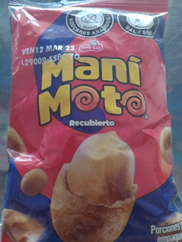 Maní Moto natural