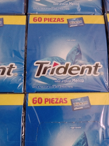 Trident pequeño x 60 und