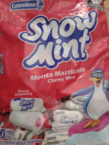 Snowmint menta masticable x100