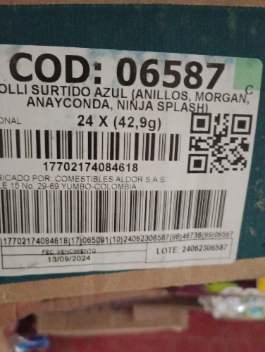 Trolli caja x24