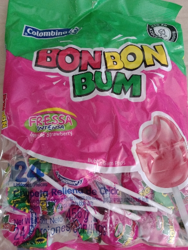 Bombón fresa intensa x24