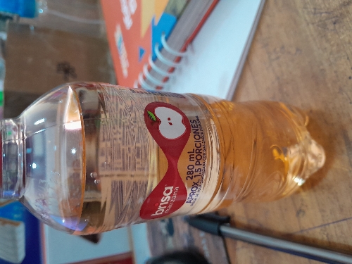 agua manzana fria
