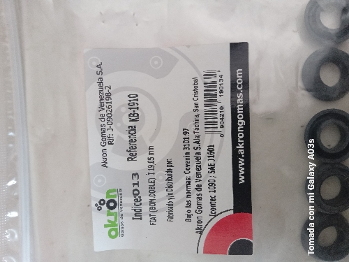 013 Fiat doble 19,05mm - kit bomba
