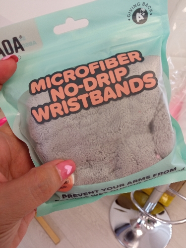 Muñequera microfibra