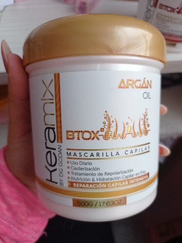 Mascarilla argán keramix