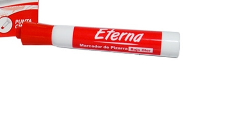 MARCADOR DE PIZARRA ETERNA ROJO