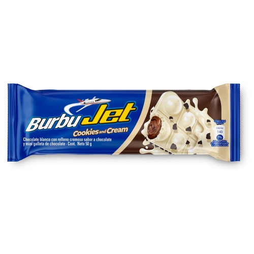 BURBUJET COOKIES AND CREAM 50 G
