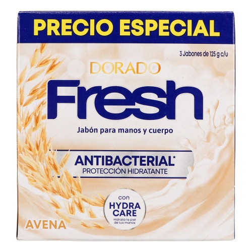 Jabon de baño  dorado fresh 125 g