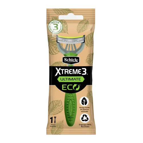 MAQUINA DE AFEITAR SCHICK XTREME 3 HOJAS