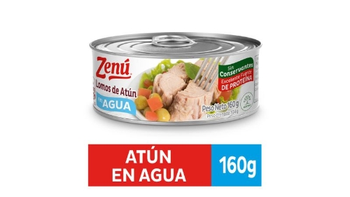 ATÚN ZENU  EN AGUA  160 G