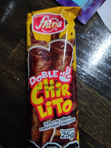 Chirlito doble sabor frutilla coco chocolate