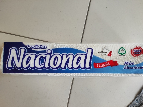 Servilleta NACIONAL  500unid