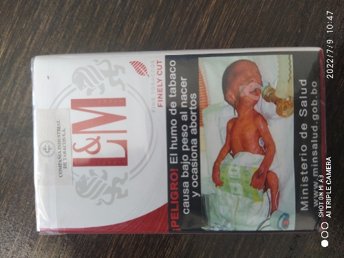 Cigarrillo LM rojo 20unid