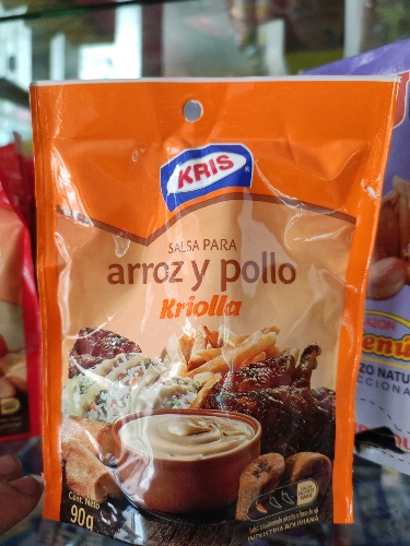 Salsa Arroz y pollo kriolla KRIS 90g