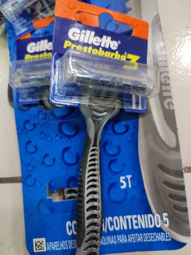 Rasurador o afeitador GUILLETE triple hoja