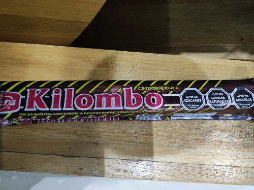 Kilombo oblea con sabor bs chocolate relleno vainilla