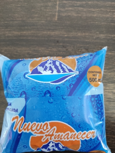 Agua o hielo en Bolsita 500ml