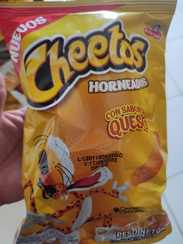 Cheetos horneados con queso 29g