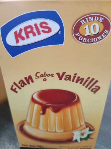Flan vainilla KRIS 120g