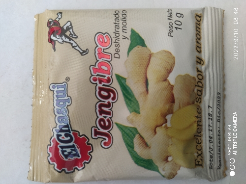 Jengibre el polvo sobre 10g