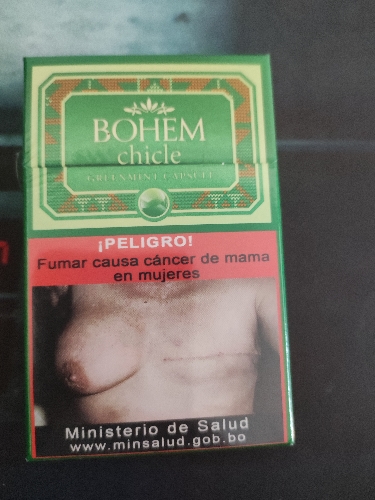 Cigarrillo BOHEM chicle 20unid