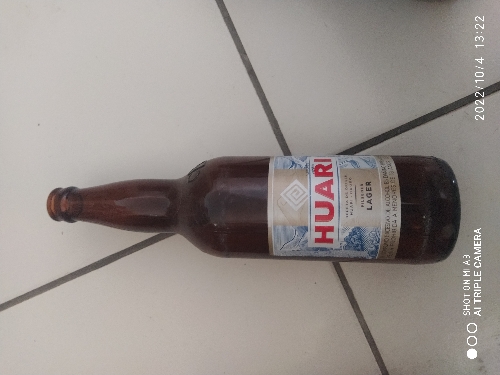 Botella huari 620ml vacio