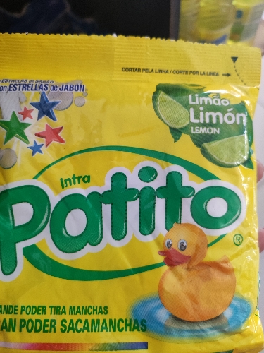 Detergente en polvo PATITO  140g