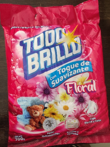 Detergente en polvo TODO BRILLO 650g