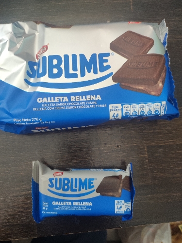 Galletas rellena SUBLIME 46g