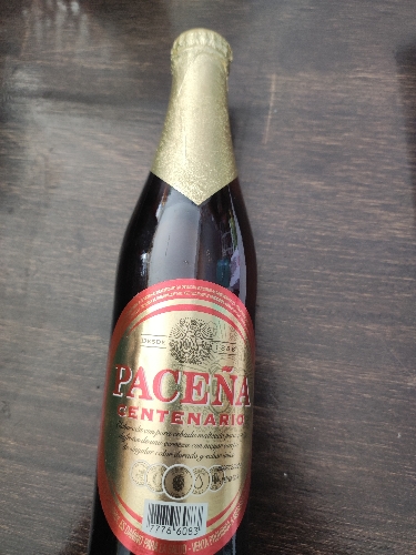 Cerveza PACEÑA bicentenario botellin 350cc