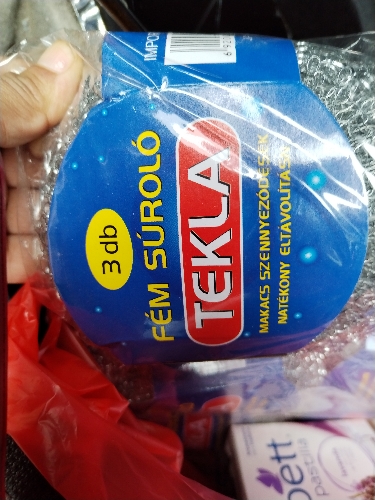 Esponja Acero  TEKLA 3 unid