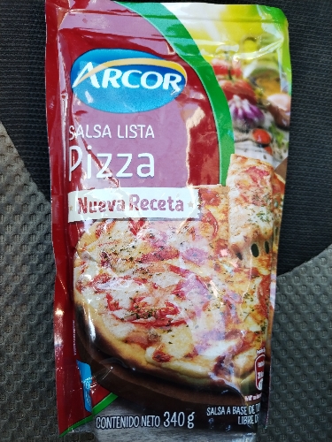 Salsa lista pizza ARCOR 340g