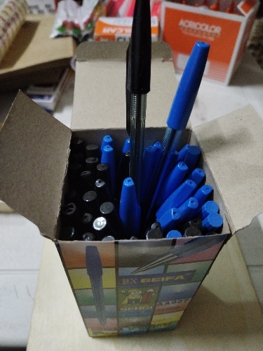 Lapicera BALL POINT azul, negro