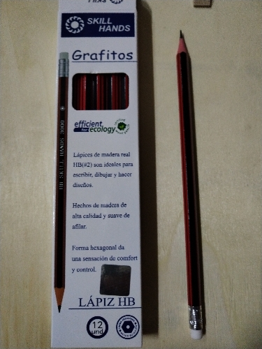 Lapiz negro hb SKILL HANDS 3000